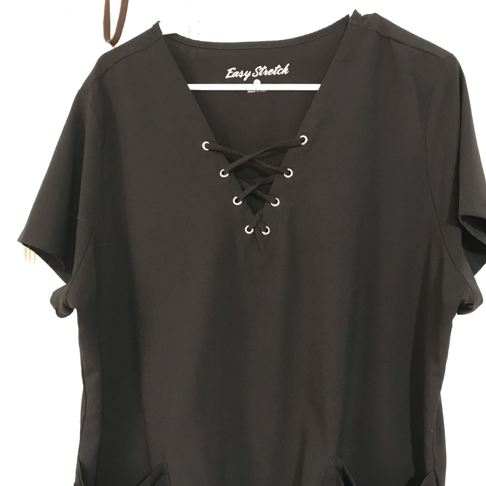 Black Scrub Set #uniformadvantage #scrubs